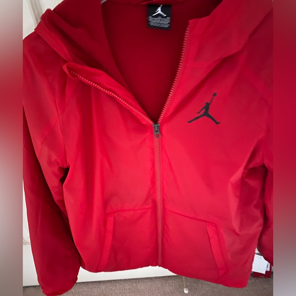 Jordan light weight fleece lined youth jacket size X-Large